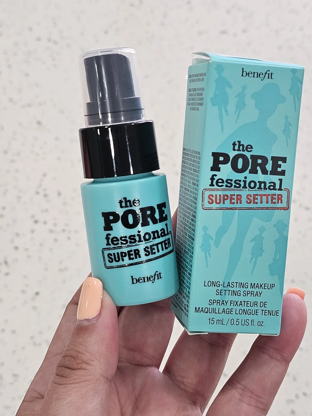 Benefit the POREfessional Super Setter Makeup Setting Spray Turquoise